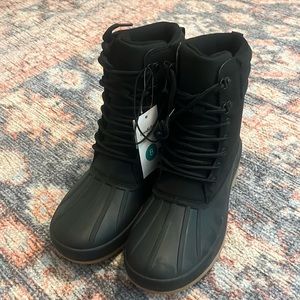 Womens Goodfellow (target) Black Snow Boots